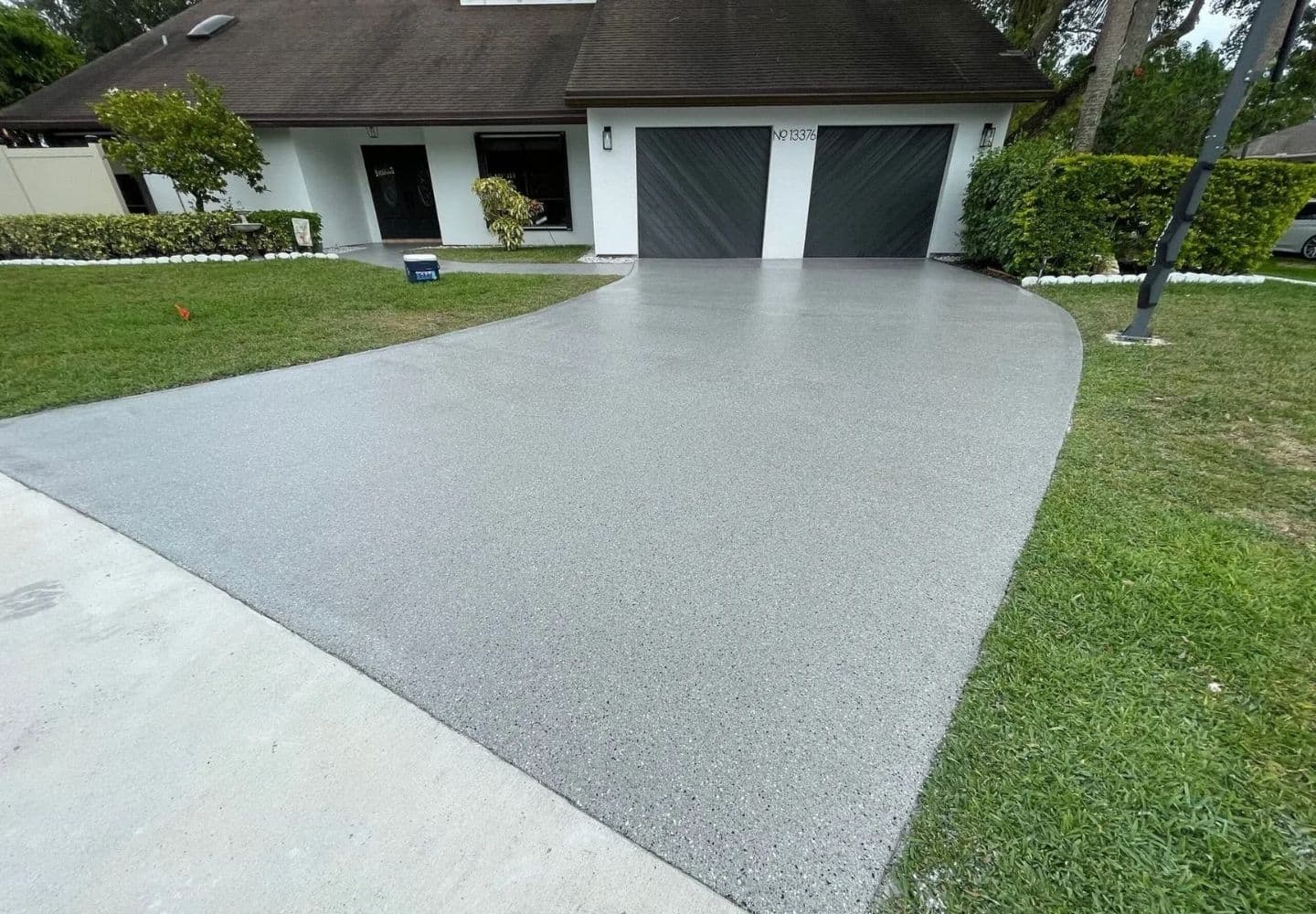 Epoxy Coated Driveway in Birmingham, AL | Floortek